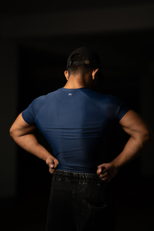 Apex Compression Tee (Navy)
