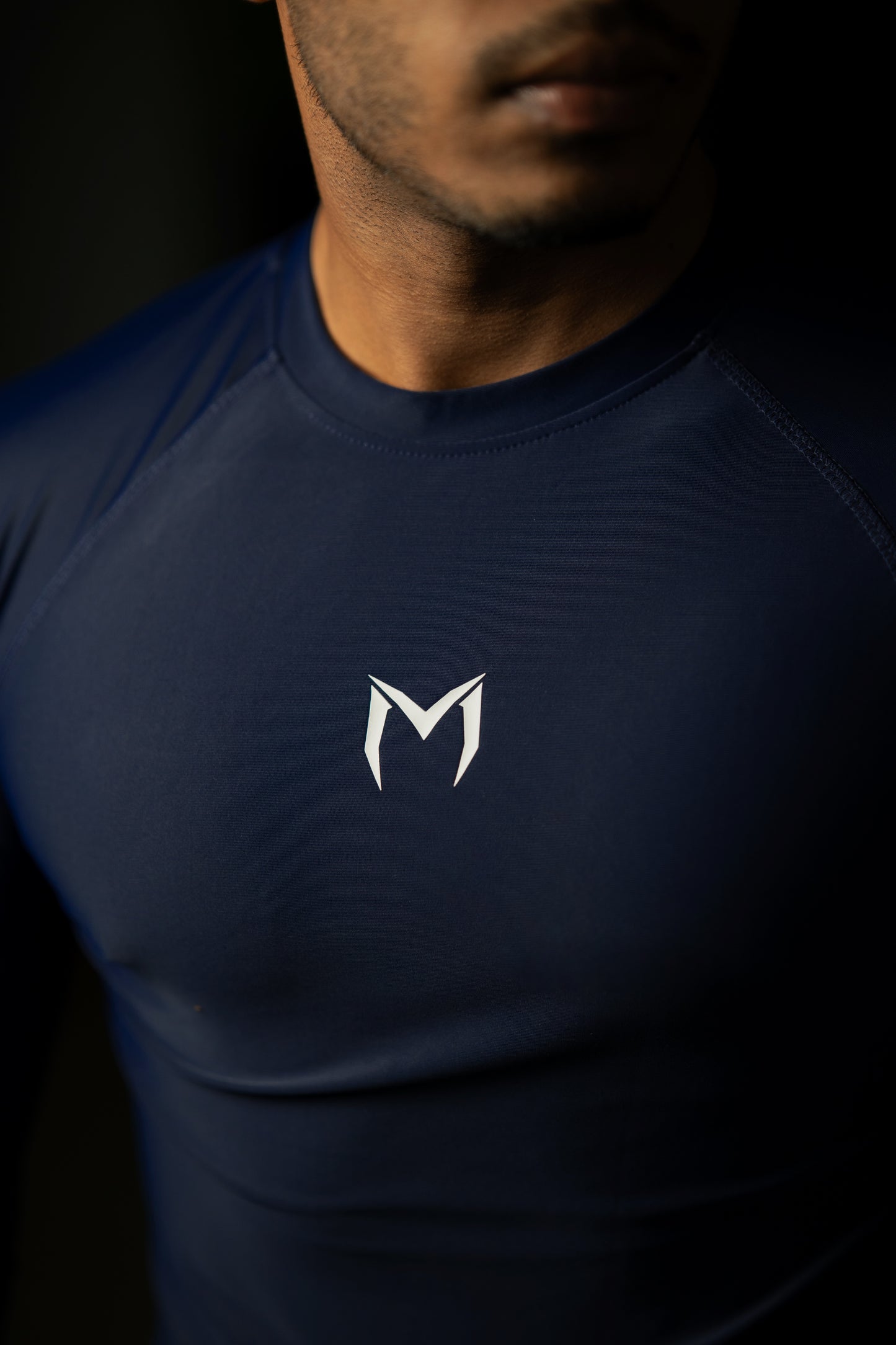 Apex Compression Full Sleeve (Navy)