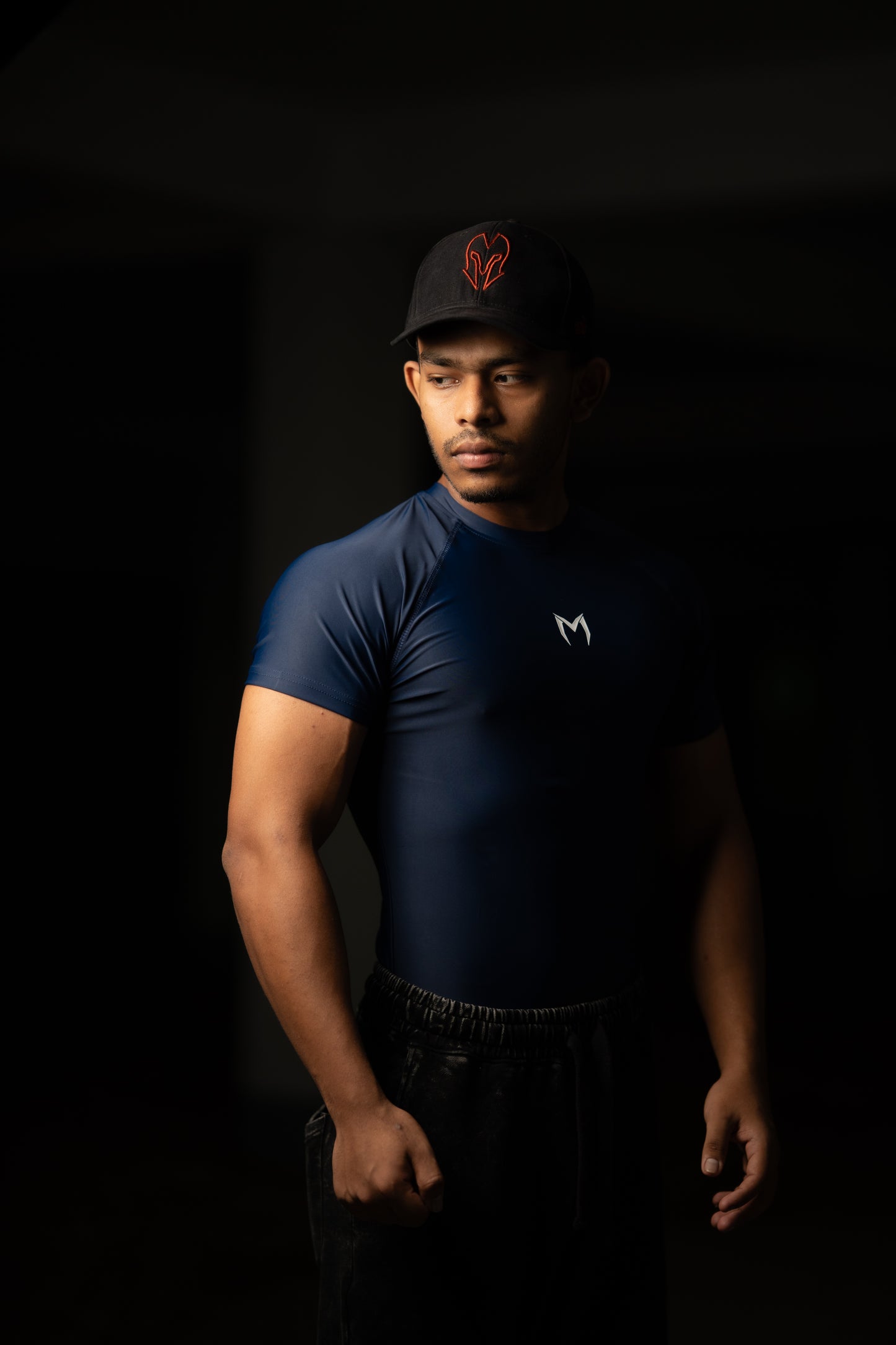 Apex Compression Tee (Navy)