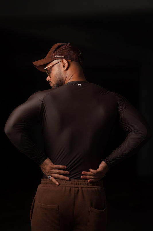 Apex Compression Full Sleeve (Coffee)