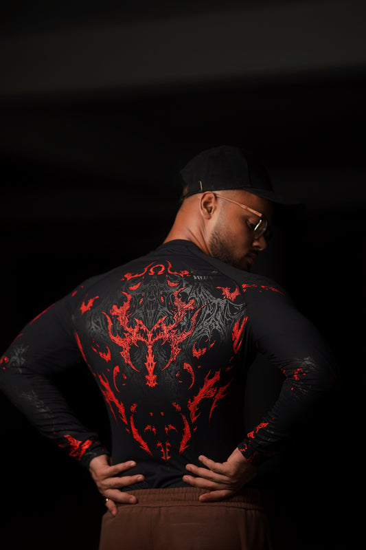 iMPRESSO Bloodthorn Full Sleeve (Black/Red)