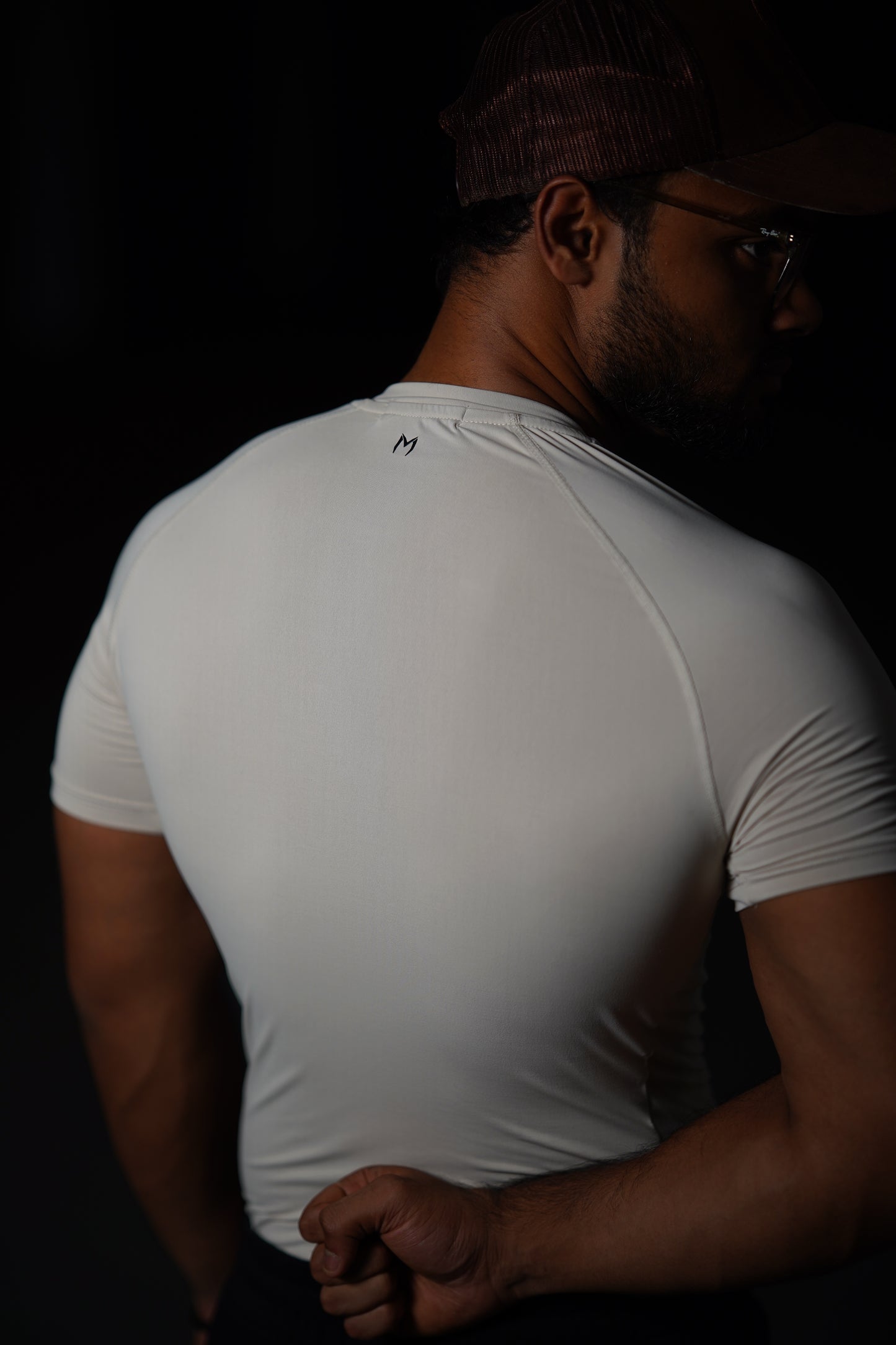 iMPRESSO Apex Compression Tee (Off White)