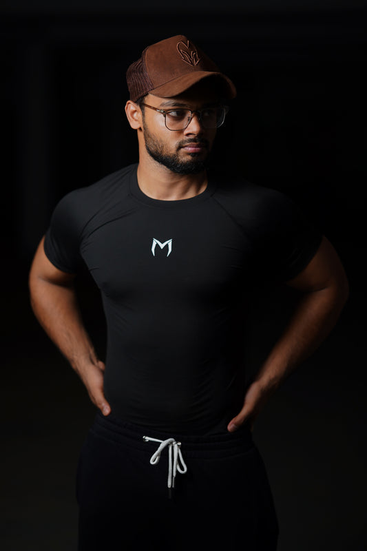 iMPRESSO Apex Compression Tee (Black)