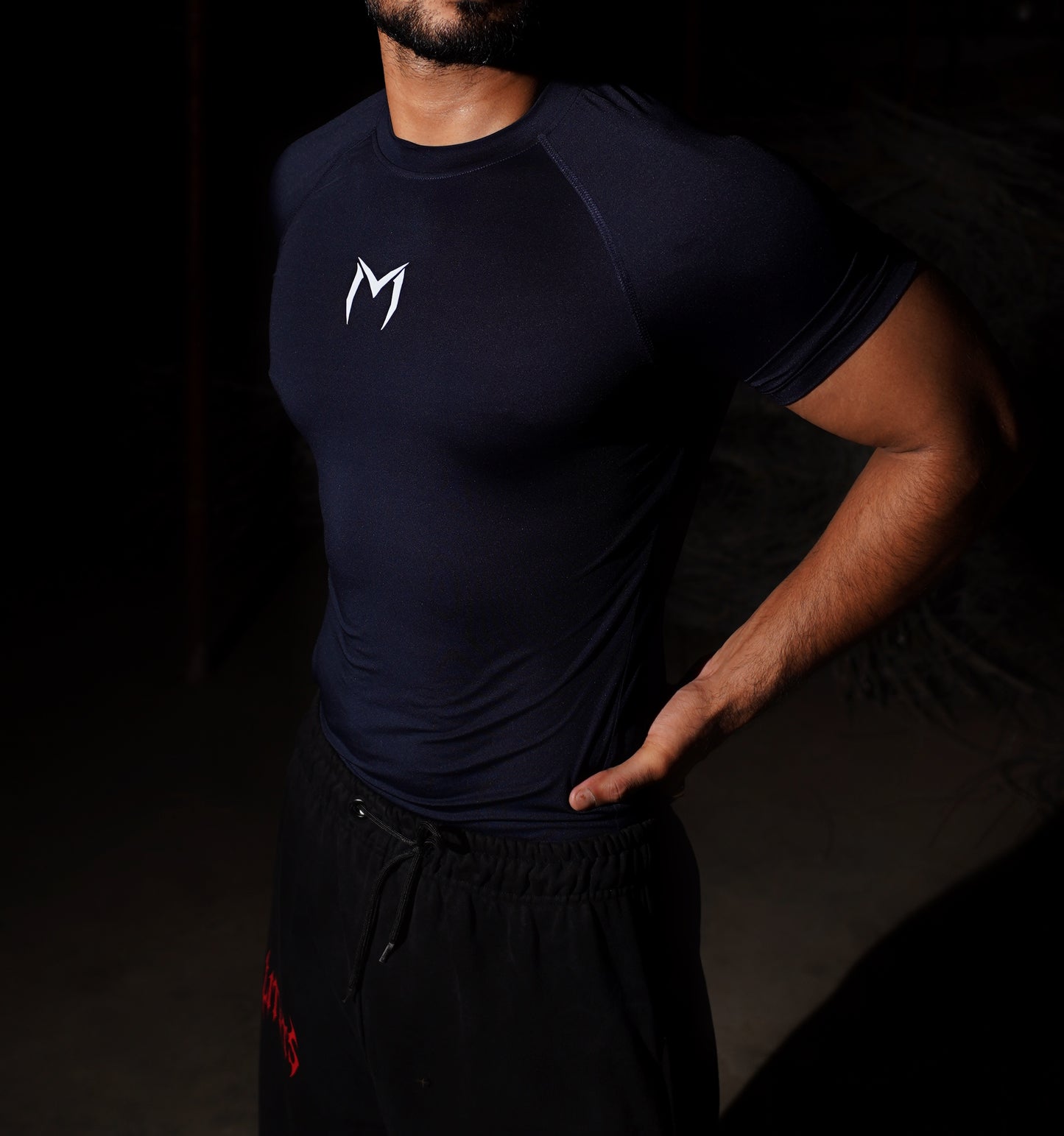 iMPRESSO Apex Compression Tee (Navy)