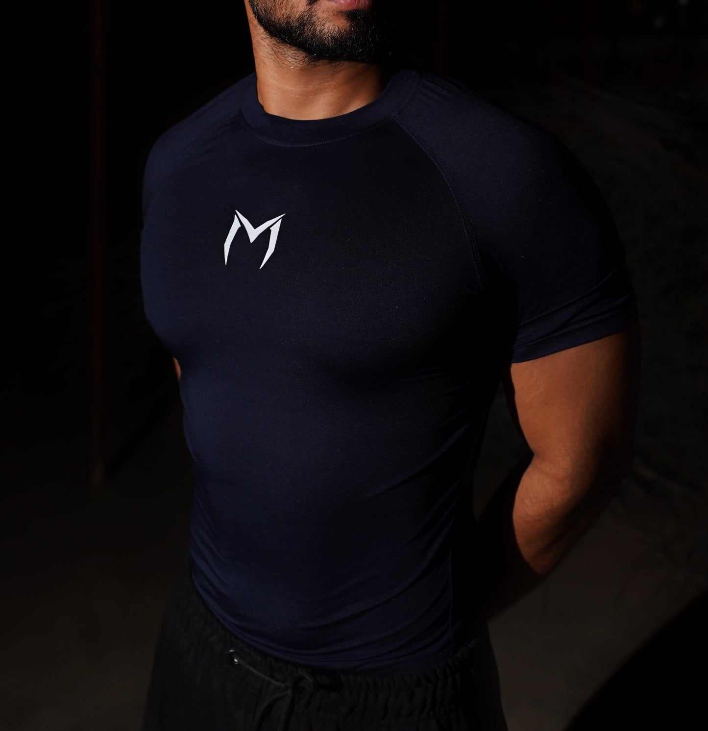 iMPRESSO Apex Compression Tee (Navy)