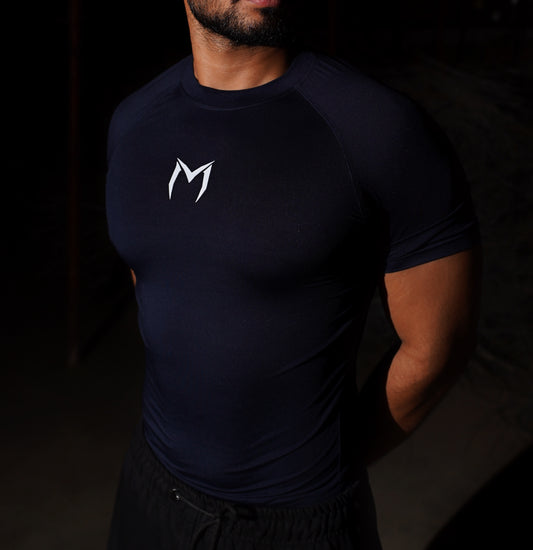 iMPRESSO Apex Compression Tee (Navy)