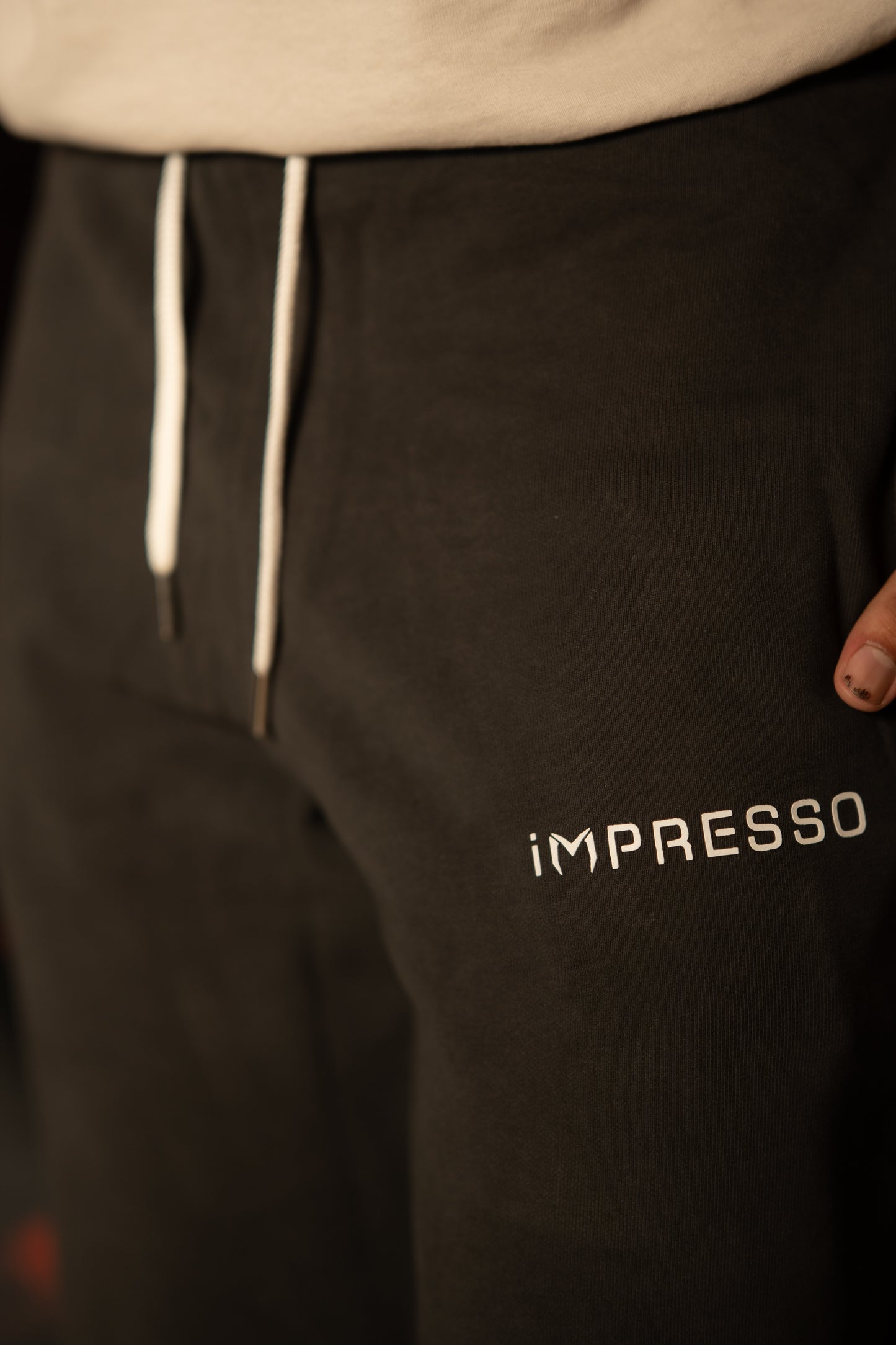 iMPRESSO Terry Joggers (Charcoal)