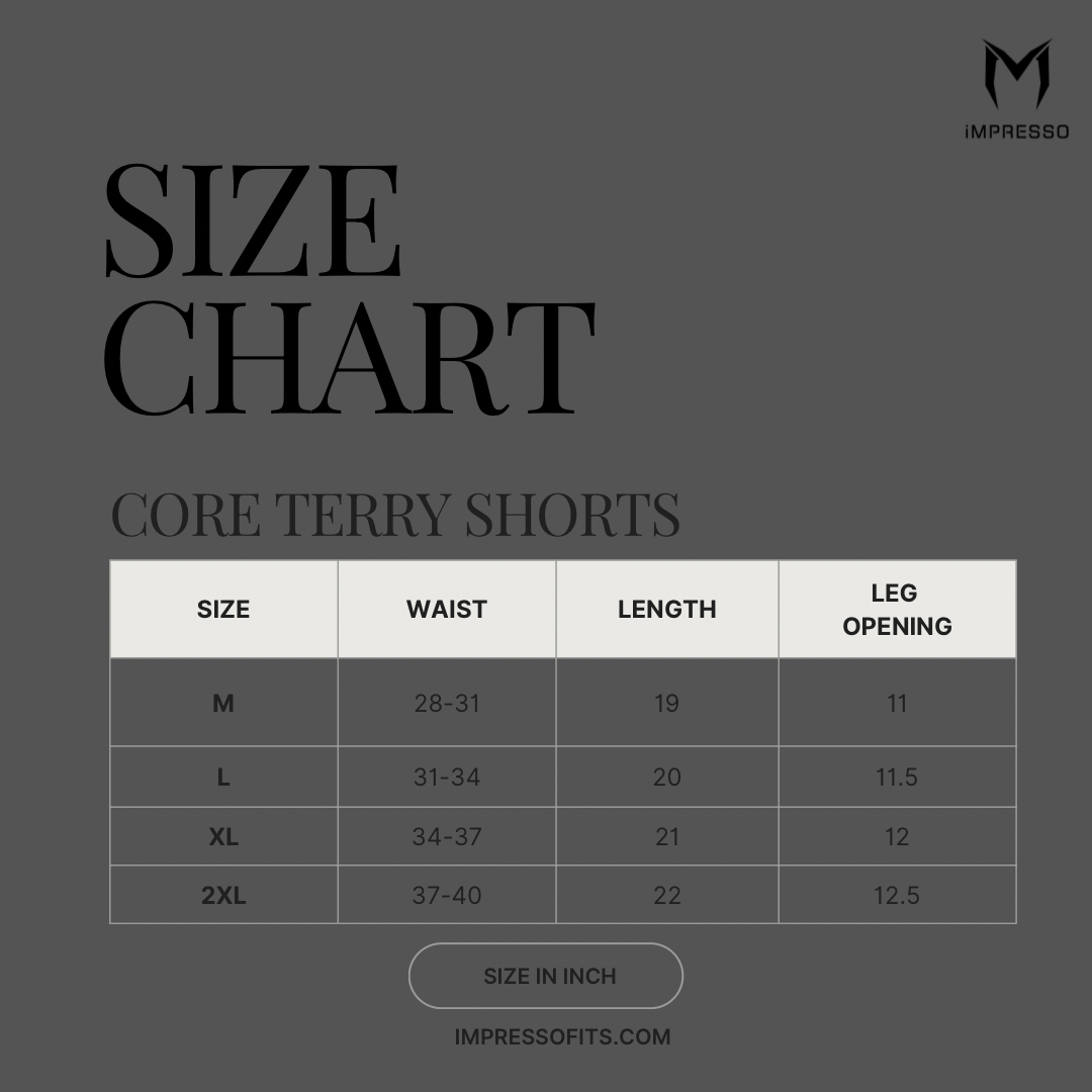 Core Terry Shorts (Dusty Coffee)