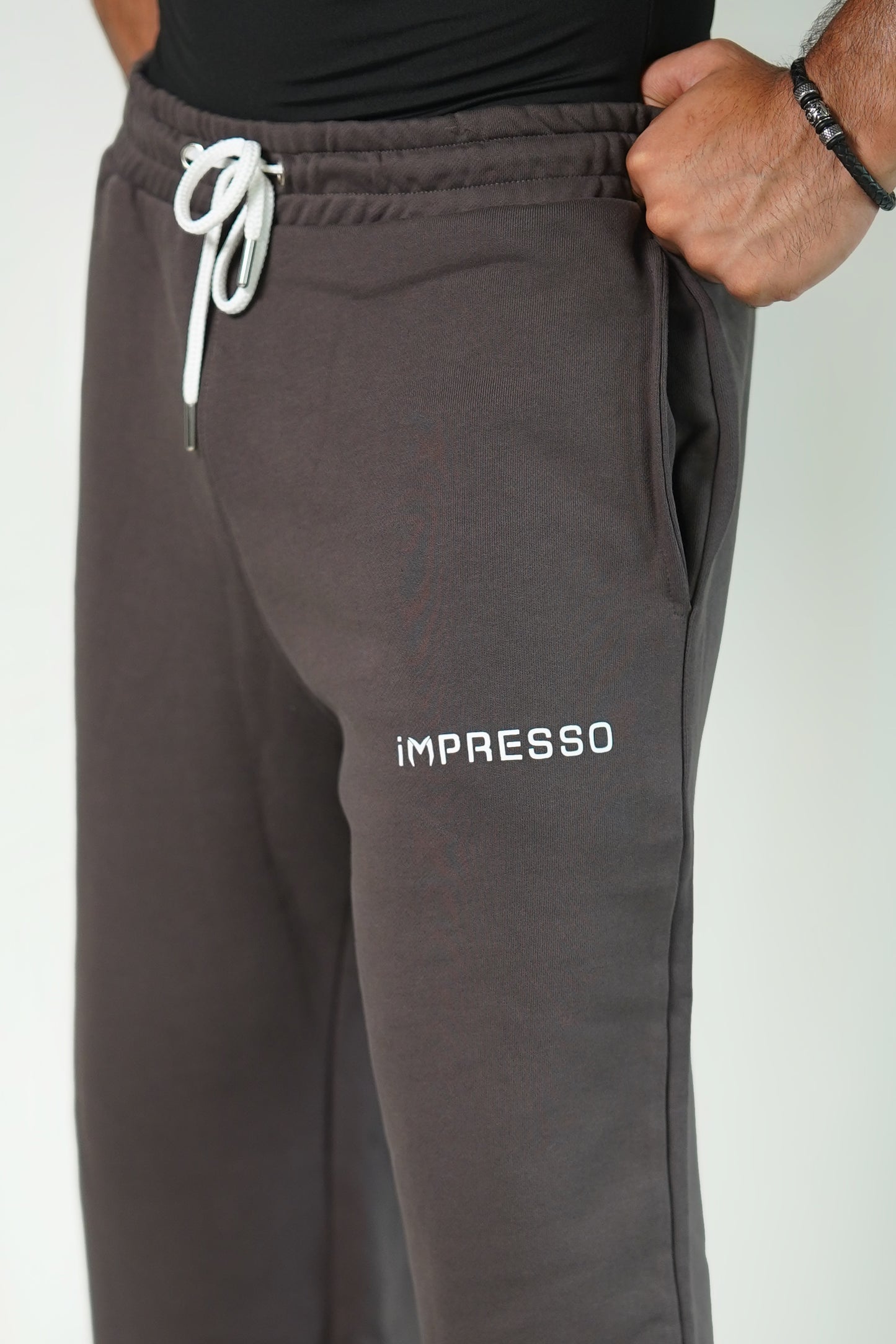 iMPRESSO Terry Joggers (Dusty Coffee)