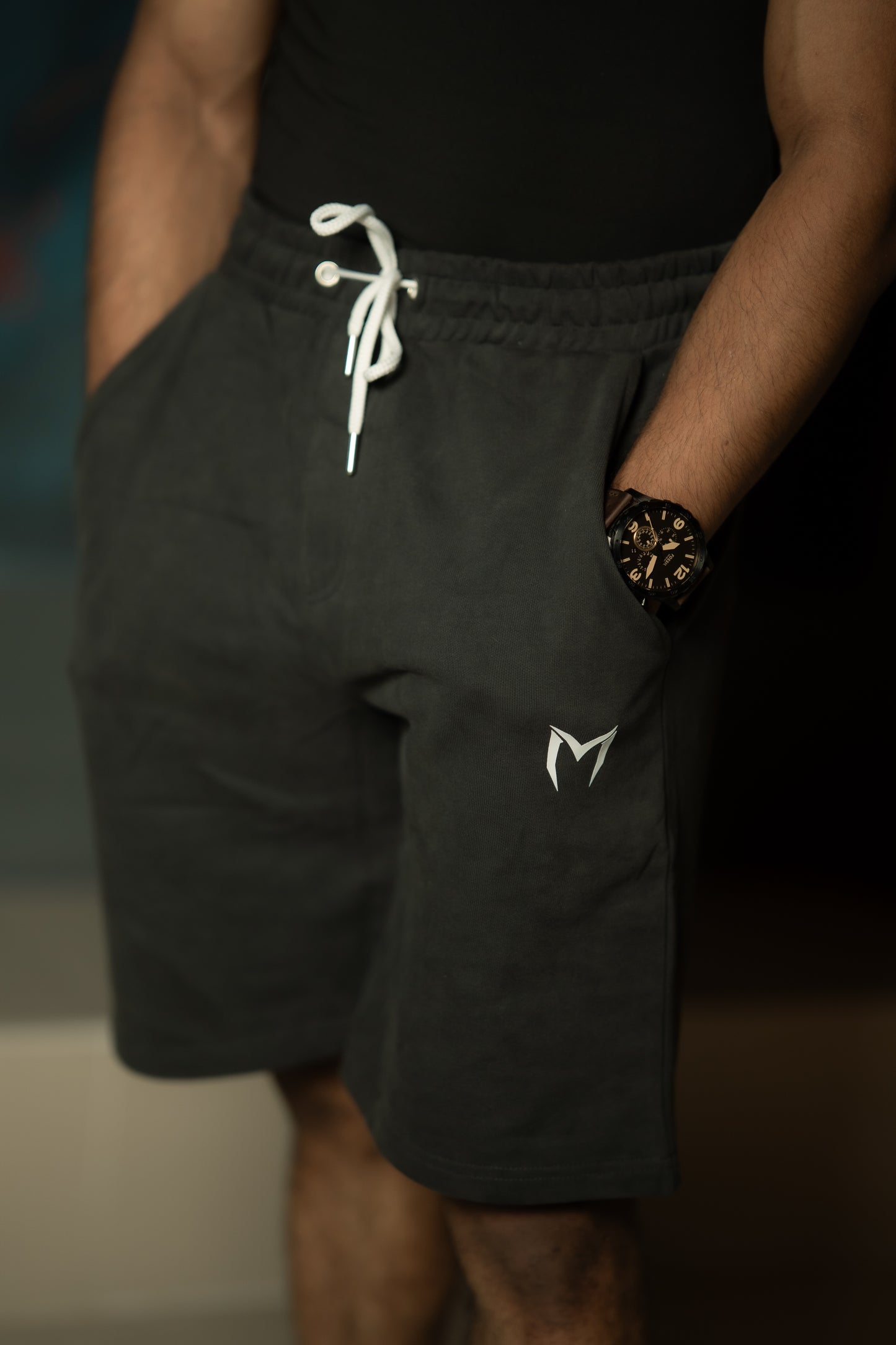 Core Terry Shorts (Charcoal)