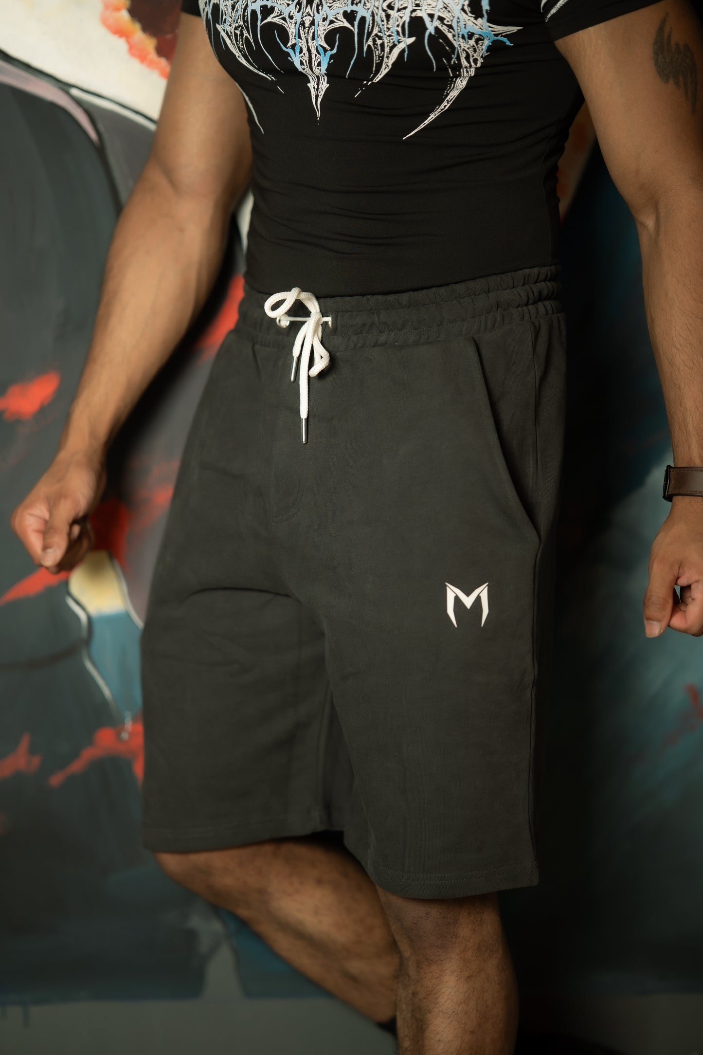 Core Terry Shorts (Charcoal)