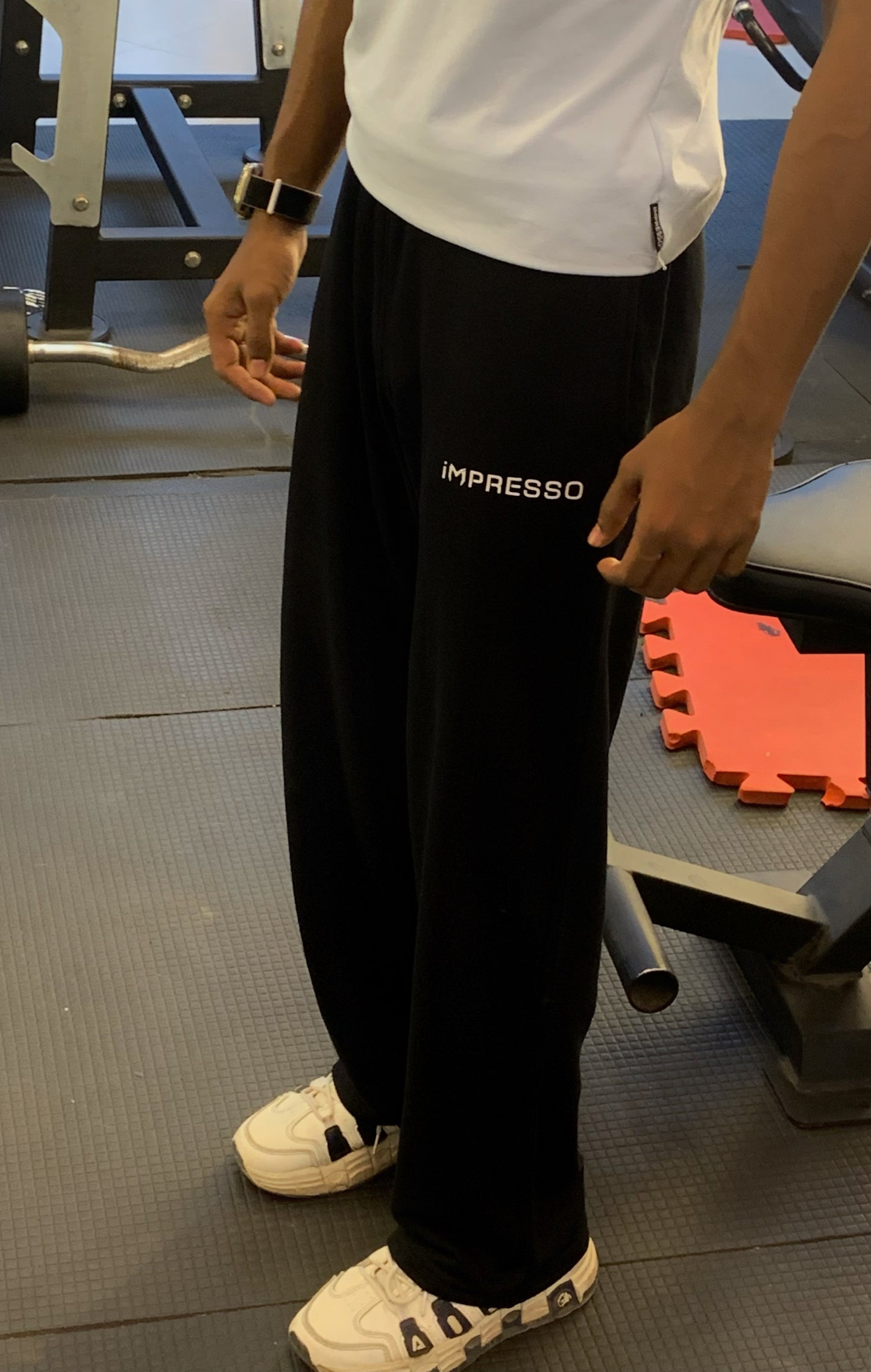 iMPRESSO Terry Joggers (Black)